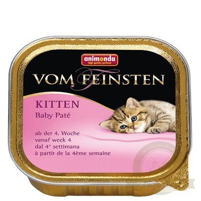 Animonda vom Feinsten Cat Kitten Baby Pate tacka 100g Animonda vom Feinsten Cat Kitten Baby Pate tacka 100g