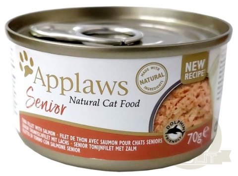 Applaws puszka dla kota Senior tuńczyk & łosoś 70g Applaws puszka dla kota Senior tuńczyk & łosoś 70g