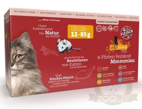 Catz Finefood Classic Collection I saszetki multipack N.03-13 12x85g Catz Finefood Classic Collection I saszetki multipack N.03-13 12x85g