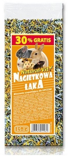 Natural-Vit Nagietkowa Łąka mieszanka dla gryzoni 150g Natural-Vit Nagietkowa Łąka mieszanka dla gryzoni 150g