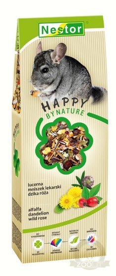 Nestor Pokarm Szynszyla dzika róża, lucerna, mniszek lekarski 700ml Nestor Pokarm Szynszyla dzika róża, lucerna, mniszek lekarski 700ml