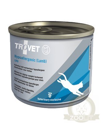 Trovet LRD Hypoallergenic Jagnięcina dla kota puszka 200g Trovet LRD Hypoallergenic Jagnięcina dla kota puszka 200g