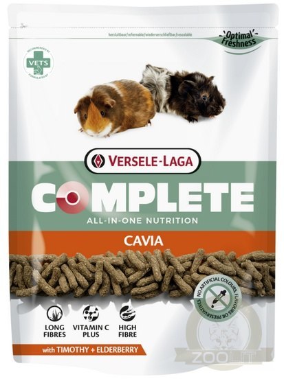 Versele-Laga Cavia Complete pokarm dla świnki morskiej 500g Versele-Laga Cavia Complete pokarm dla świnki morskiej 500g