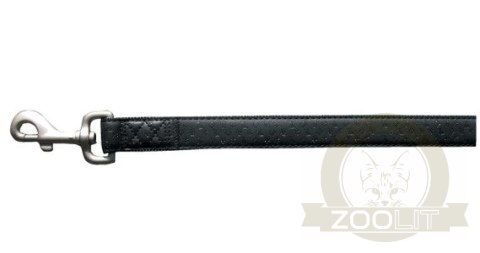 Zolux Smycz Mac Leather 25mm/1.2m Czarna [522025NO]