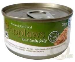 Applaws puszka dla kota Jelly - Tuńczyk i Wodorosty 70g