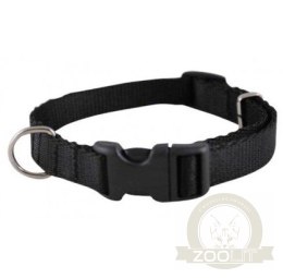 CHABA Obroża taśma regulowana 20mm x 46cm czarna
