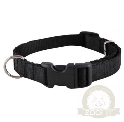 CHABA Obroża taśma regulowana 20mm x 46cm czarna CHABA Obroża taśma regulowana 20mm x 46cm czarna