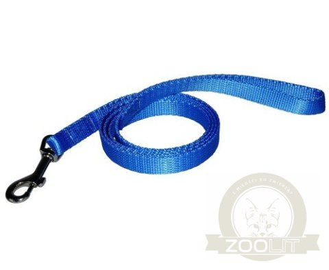 CHABA Smycz taśma - 10mm niebieska CHABA Smycz taśma - 10mm niebieska