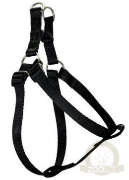CHABA Szelki taśma regulowane nr 3 - obwód 60cm czarne