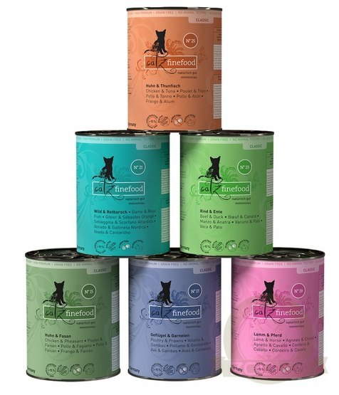 Catz Finefood Classic Collection II puszki multipack N.15-25 6x400g Catz Finefood Classic Collection II puszki multipack N.15-25 6x400g