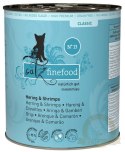 Catz Finefood Classic N.13 Śledź i Krewetki puszka 800g