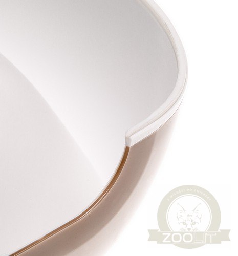 Ferplast Glam Miska Medium beżowa