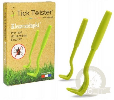 Kleszczołapki - przyrząd do usuwania kleszczy - haczyki 3szt Kleszczołapki - przyrząd do usuwania kleszczy - haczyki 3szt
