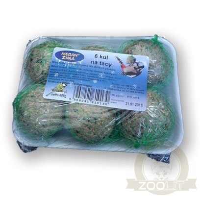 Megan Kule dla sikorek małe 6szt [ME65]