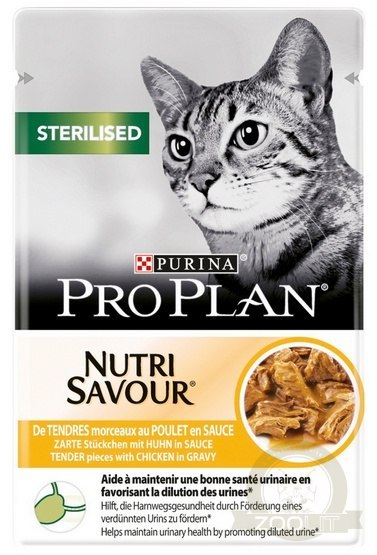 Purina Pro Plan Cat Sterilised kurczak saszetka 85g Purina Pro Plan Cat Sterilised kurczak saszetka 85g