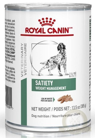 Royal Canin Veterinary Diet Canine Satiety Weight Management puszka 410g Royal Canin Veterinary Diet Canine Satiety Weight Management puszka 410g