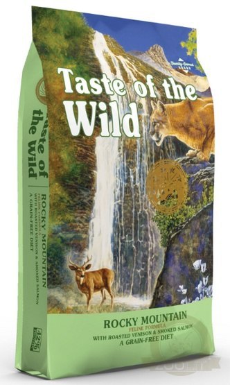 Taste of the Wild Rocky Mountain Feline z dziczyzną i łososiem 2kg Taste of the Wild Rocky Mountain Feline z dziczyzną i łososiem 2kg