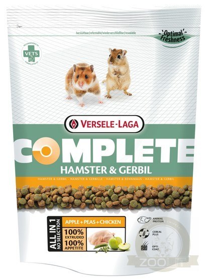 Versele-Laga Hamster & Gerbil Complete pokarm dla chomika i myszoskoczka 500g Versele-Laga Hamster & Gerbil Complete pokarm dla chomika i myszoskoczka 500g