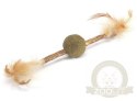 Camon Cat Toy Matatabi Kij z piłką z kocimiętką