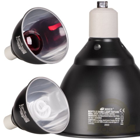 Resun Reptile Dome Lamp - lampa na żarówki grzewcze i UVB Resun Reptile Dome Lamp - lampa na żarówki grzewcze i UVB