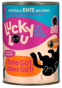 Lucky Lou Lifestage Adult Drób i kaczka puszka 400g