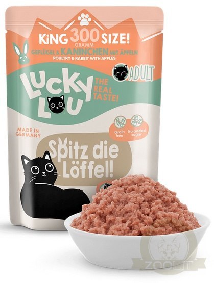 Lucky Lou Lifestage Adult Drób i królik saszetka 300g Lucky Lou Lifestage Adult Drób i królik saszetka 300g