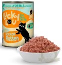 Lucky Lou Lifestage Adult Drób i pstrąg puszka 400g