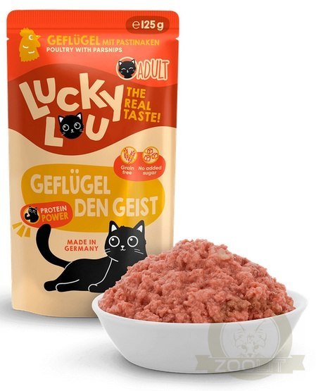 Lucky Lou Lifestage Adult Drób saszetka 125g Lucky Lou Lifestage Adult Drób saszetka 125g