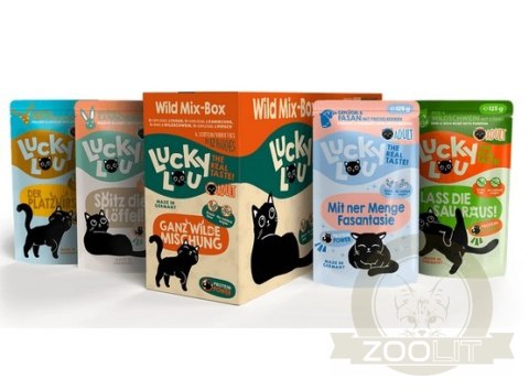 Lucky Lou Lifestage Adult Wild Mix-Box saszetki 12x125g Lucky Lou Lifestage Adult Wild Mix-Box saszetki 12x125g