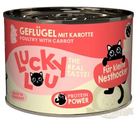 Lucky Lou Lifestage Kitten Drób puszka 200g Lucky Lou Lifestage Kitten Drób puszka 200g