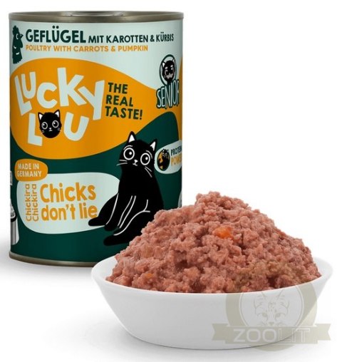 Lucky Lou Lifestage Senior Drób puszka 400g Lucky Lou Lifestage Senior Drób puszka 400g
