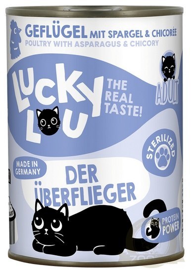 Lucky Lou Lifestage Sterilized Drób puszka 400g Lucky Lou Lifestage Sterilized Drób puszka 400g