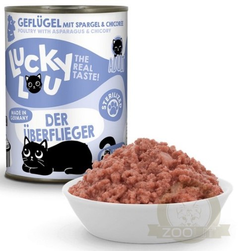 Lucky Lou Lifestage Sterilized Drób puszka 400g Lucky Lou Lifestage Sterilized Drób puszka 400g