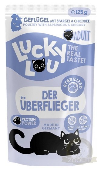 Lucky Lou Lifestage Sterilized Drób saszetka 125g Lucky Lou Lifestage Sterilized Drób saszetka 125g