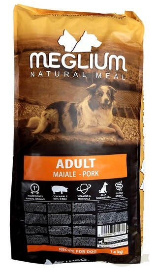 Meglium Dog Adult Pork 14kg Meglium Dog Adult Pork 14kg