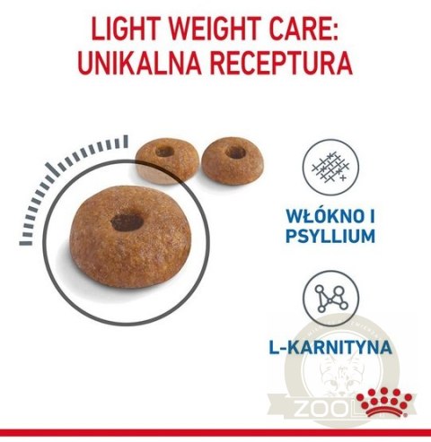Royal Canin Light Weight Care karma sucha dla kotów dorosłych, utrzymanie prawidłowej masy ciała 3kg
