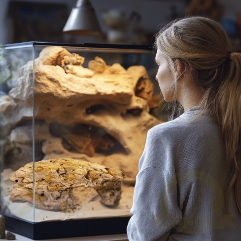 Terrario Dragon Stone M - kryjówka do terrarium 22x15x8cm Terrario Dragon Stone M - kryjówka do terrarium 22x15x8cm