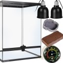 Terrario Oasis Verde 30 - terrarium 45x45x60 z zestawem