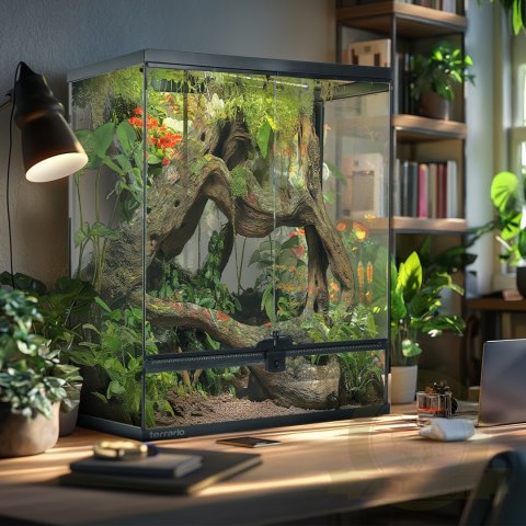Terrario Oasis Verde 30 - terrarium 45x45x60 z zestawem Terrario Oasis Verde 30 - terrarium 45x45x60 z zestawem
