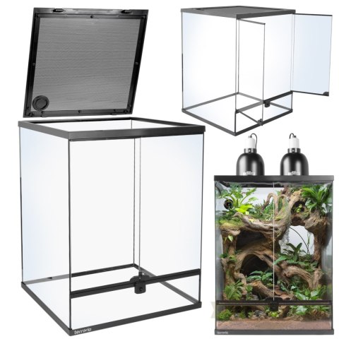 Terrario Oasis Verde 30 - terrarium 45x45x60 z zestawem Terrario Oasis Verde 30 - terrarium 45x45x60 z zestawem