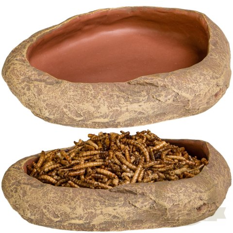 Terrario Rock Oasis L - Miska do Terrarium 17x15x4,5 cm Terrario Rock Oasis L - Miska do Terrarium 17x15x4,5 cm