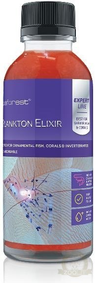 Aquaforest Plankton Elixir 250ml - płynny pokarm dla ryb, koralowców i bezkręgowców