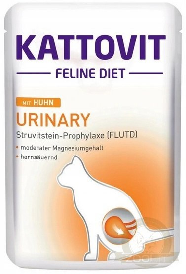 Kattovit Feline Diet Urinary kurczak saszetka 85g Kattovit Feline Diet Urinary kurczak saszetka 85g