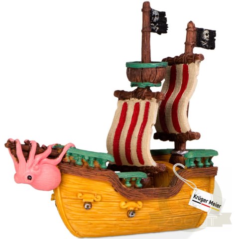 Kruger Meier Pirate Ship S - Statek do Akwarium 16x6x15 cm Kruger Meier Pirate Ship S - Statek do Akwarium 16x6x15 cm