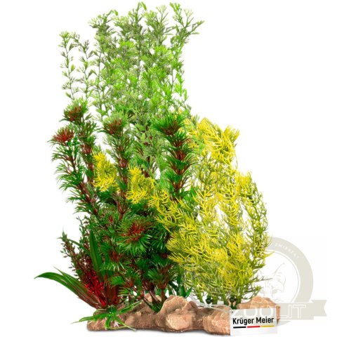 Kruger Meier Plant Forest - Dekoracja roślinna do akwarium 21x7x32 cm Kruger Meier Plant Forest - Dekoracja roślinna do akwarium 21x7x32 cm