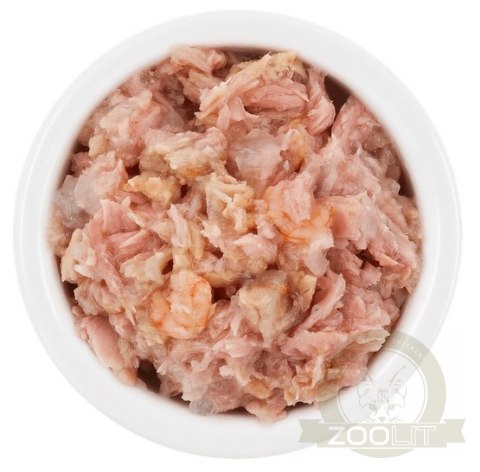 Lucky Lou Extrafood Tuńczyk i krewetki w galaretce puszka 70g Lucky Lou Extrafood Tuńczyk i krewetki w galaretce puszka 70g