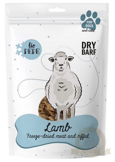 Paka Zwierzaka Lio PEPE Przysmak Lamb (płuco jagnięce) 30g Paka Zwierzaka Lio PEPE Przysmak Lamb (płuco jagnięce) 30g