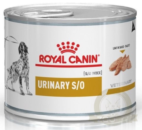 Royal Canin Veterinary Diet Canine Urinary S/O puszka 200g Royal Canin Veterinary Diet Canine Urinary S/O puszka 200g