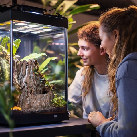 Terrario Volcano Fountain - Fontanna do Terrarium 22x23x21 cm Terrario Volcano Fountain - Fontanna do Terrarium 22x23x21 cm