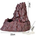 Terrario Volcano Fountain - Fontanna do Terrarium z pompą